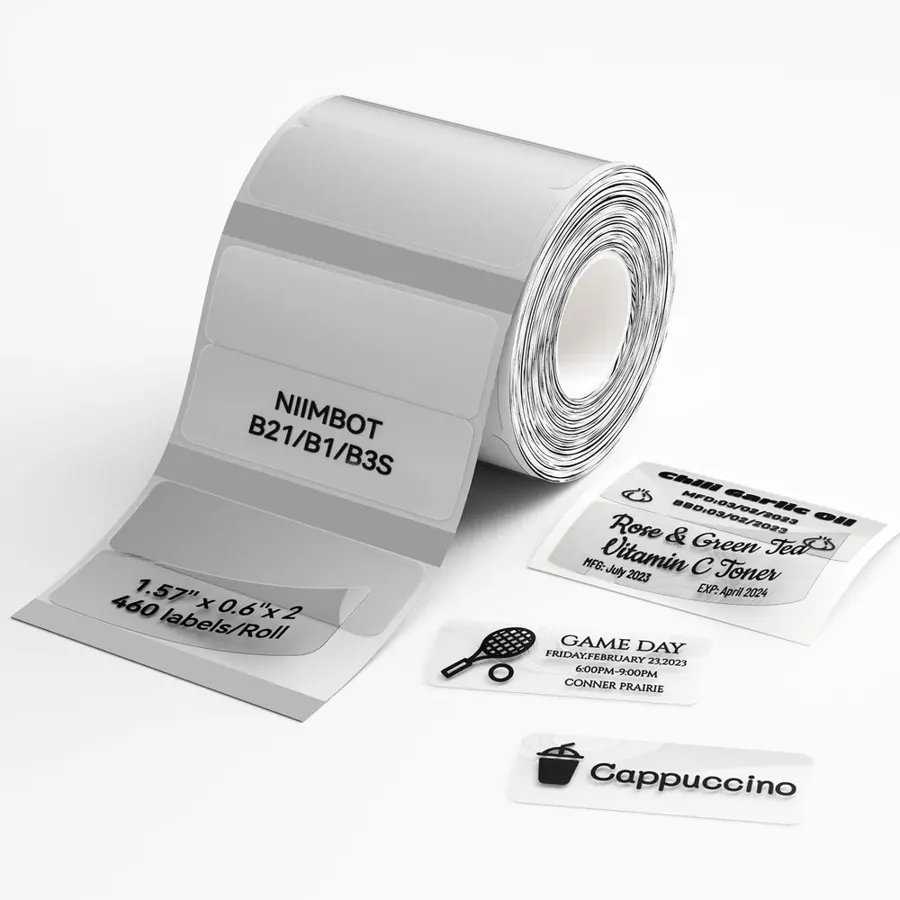 Clear label tape for B21 / B1 / B3S